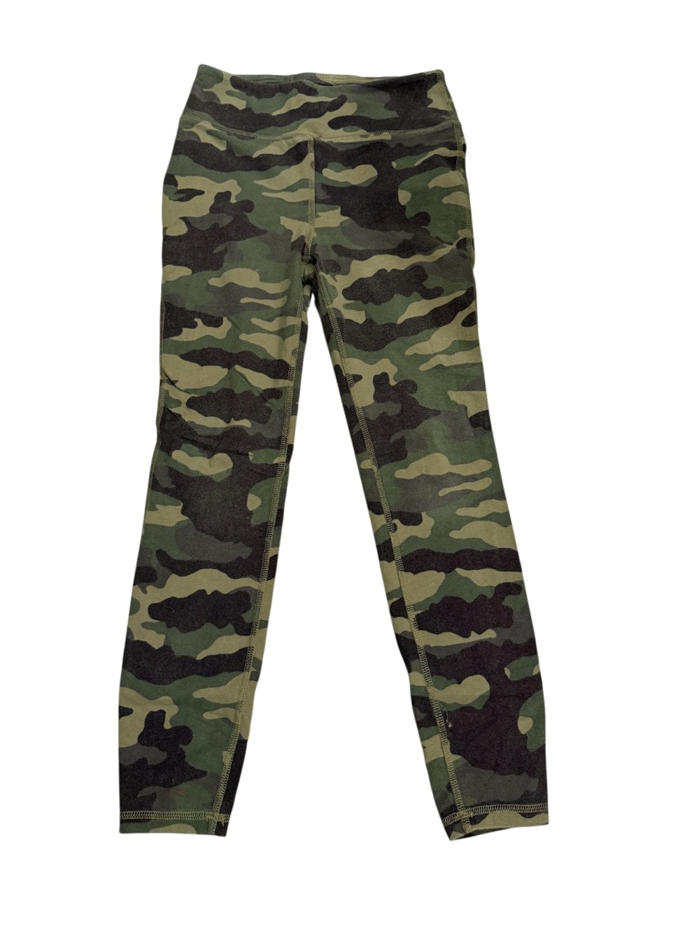J. Crew  Camo Leggings in Green and Black